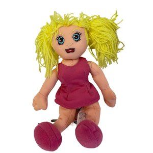 Vintage The Idea Factory NY Spice Girls Emma Bunting Bean‎ Bags Doll 1998 8"